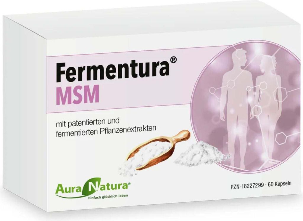 Aura Natura Fermentura MSM Gélules Haute Dose - Enrichi en Image du produit 