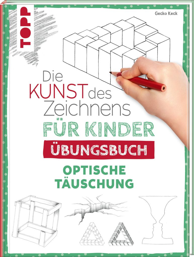 Die Kunst des Zeichnens für Kinder Übungsbuch - Optische Produktbild 