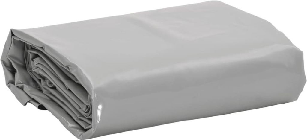 Abdeckplane Grau 1,5x20 m 650 g/m²