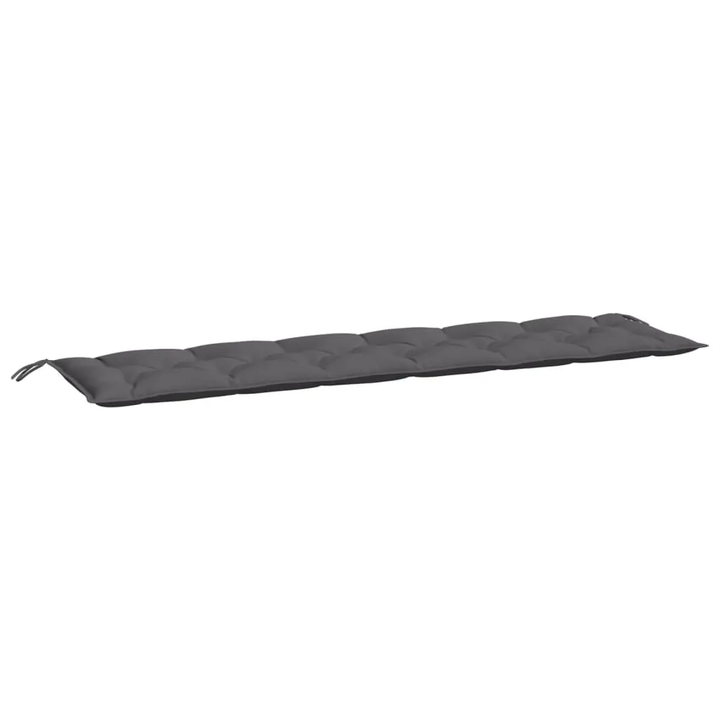 Cuscino Antracite per Panca Esterno 200cm | vidaXL Comfort Oxford
