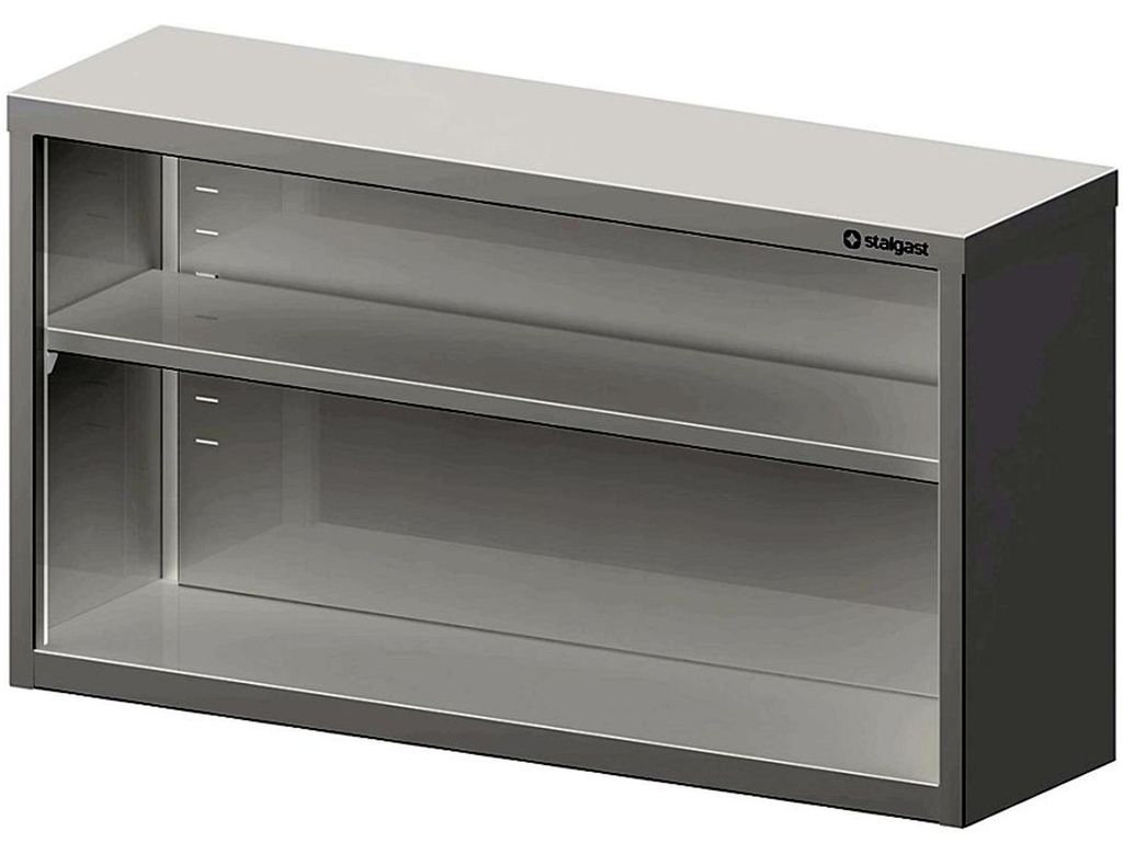 Armadio a muro, aperto 1800x400x600 mm, saldato Immagine del prodotto 