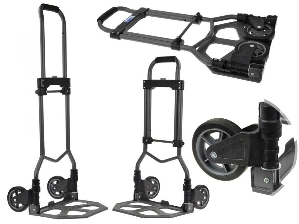 Skládací přepravní vozík, nosnost 80 kg