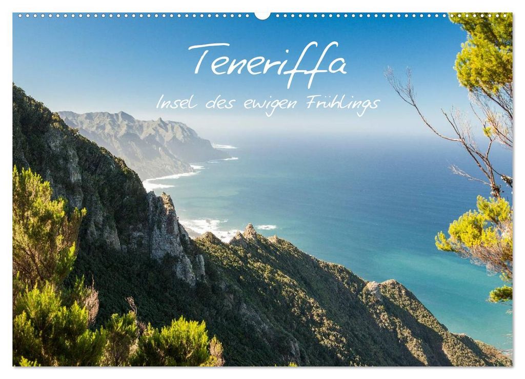 Teneriffa - Insel des ewigen Frühlings (Wandkalender 2027 DIN A2 quer), CALVENDO Monatskalender