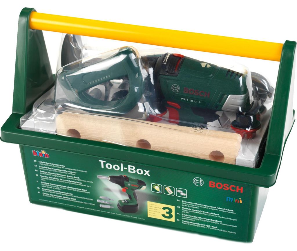 Box na nářadí Bosch s akumulátorovým šroubovákem Obrázek produktu 