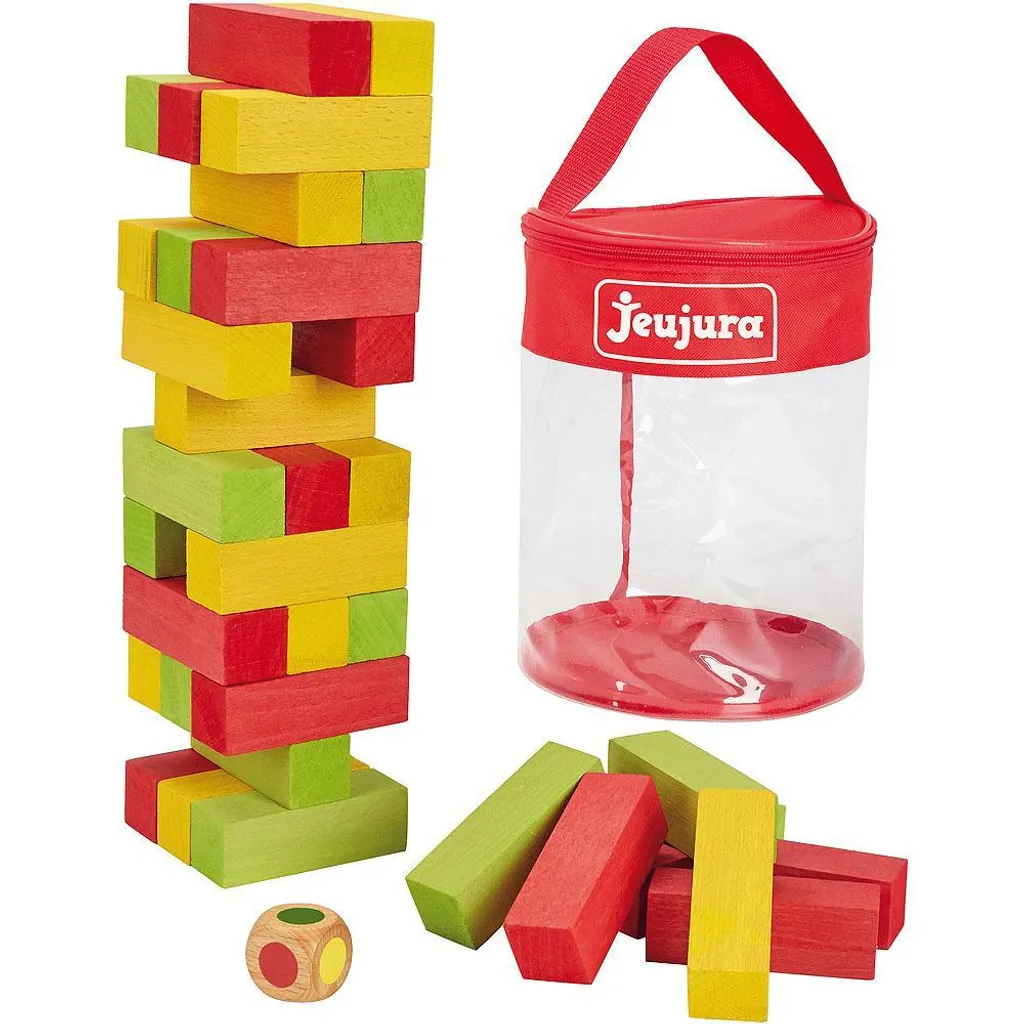 Jeujura Jenga Bois : Le grand jeu d'ambiance pour soirées et jardin