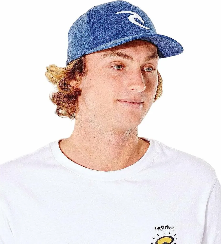 Rip Curl Tepan Flexfit Cap Blu Uomo, Donna Blu Taglia Unica