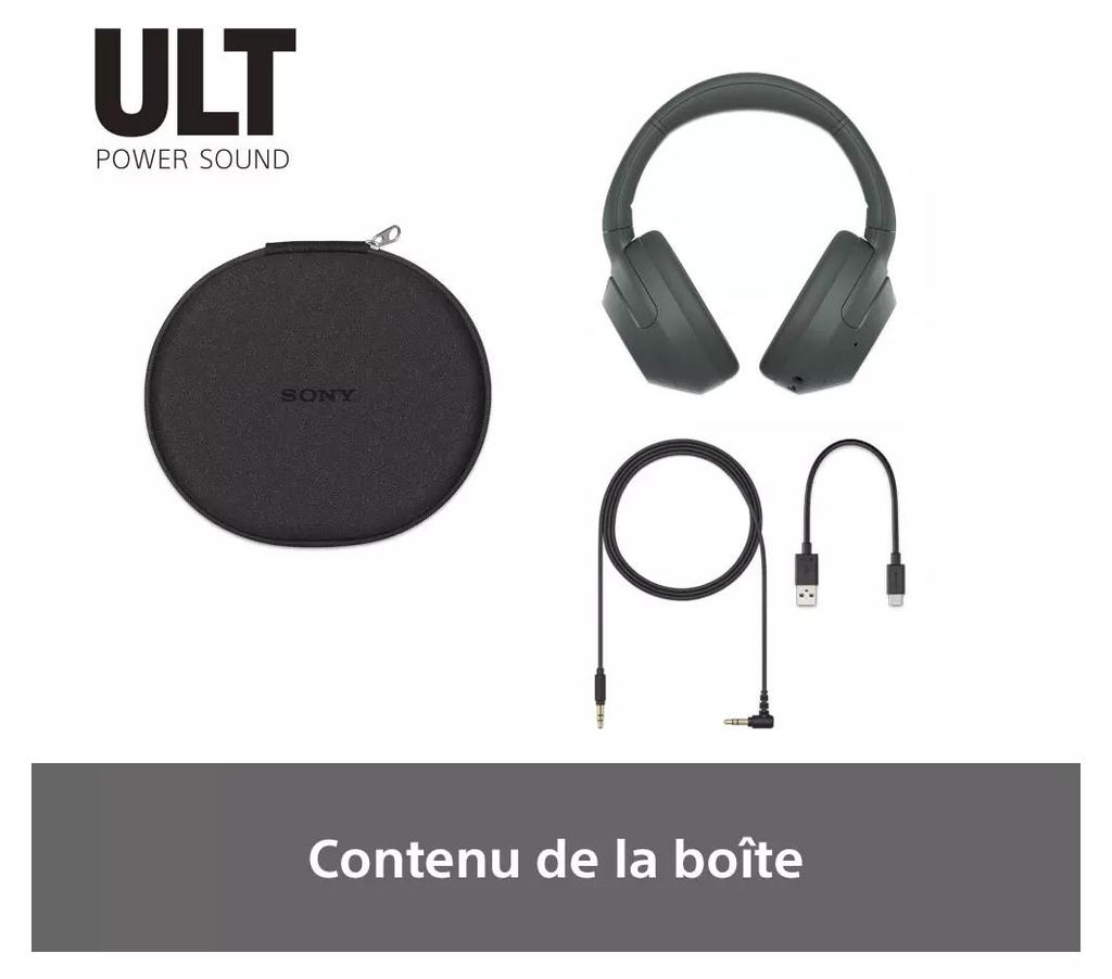 Sony WHULT900NH écouteur/casque Avec fil &sans fil Arceau Image du produit 
