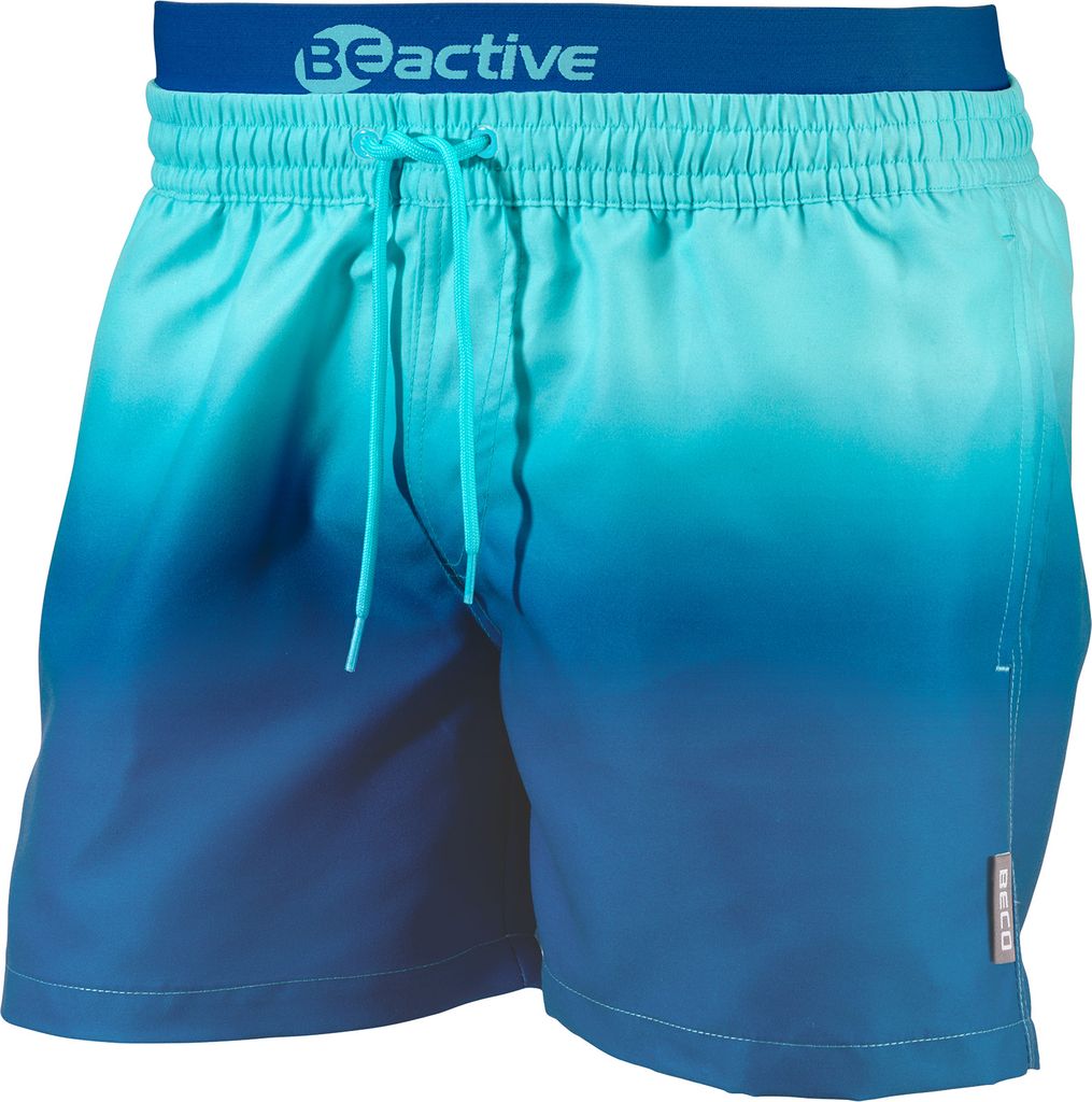 Beco Badeshorts Neon Blau