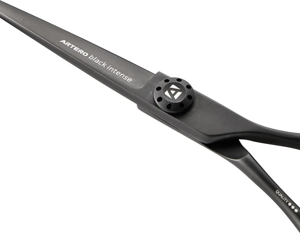 Ciseaux de coupe professionnels Black Intense 6' Artero pour le salon