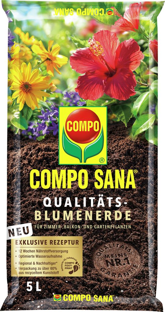 SANA Terreau de qualité pour fleurs Image du produit 