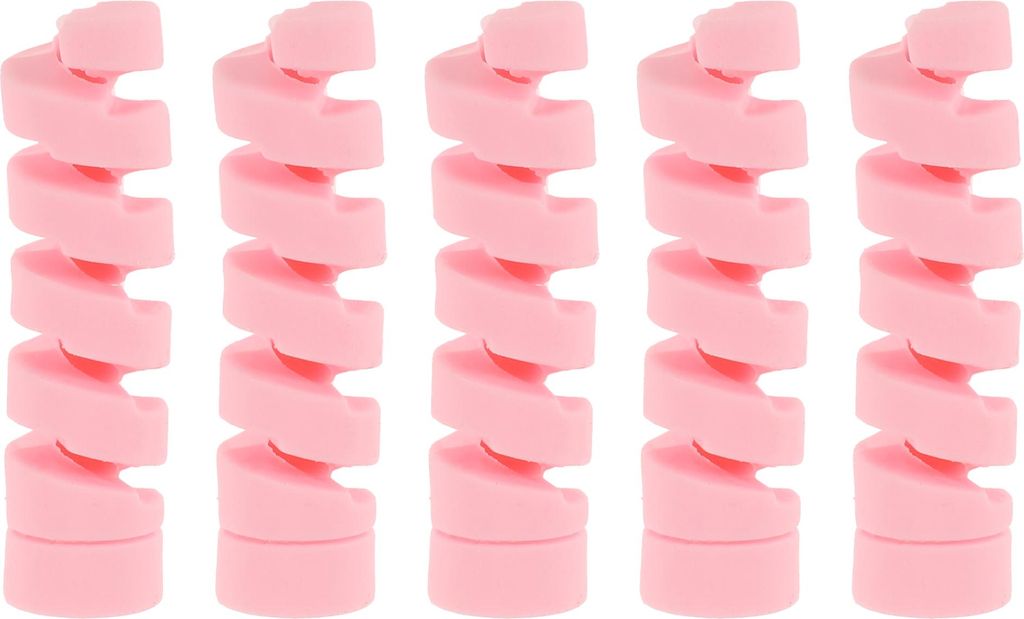 5 Stück Wrap Spiral Bike Kabelhülle, Fahrrad Schalthebel Bremskabel Gehäuseschutz, Ride Wrap Rahmen Schutz für MTB Fahrrad, Pink