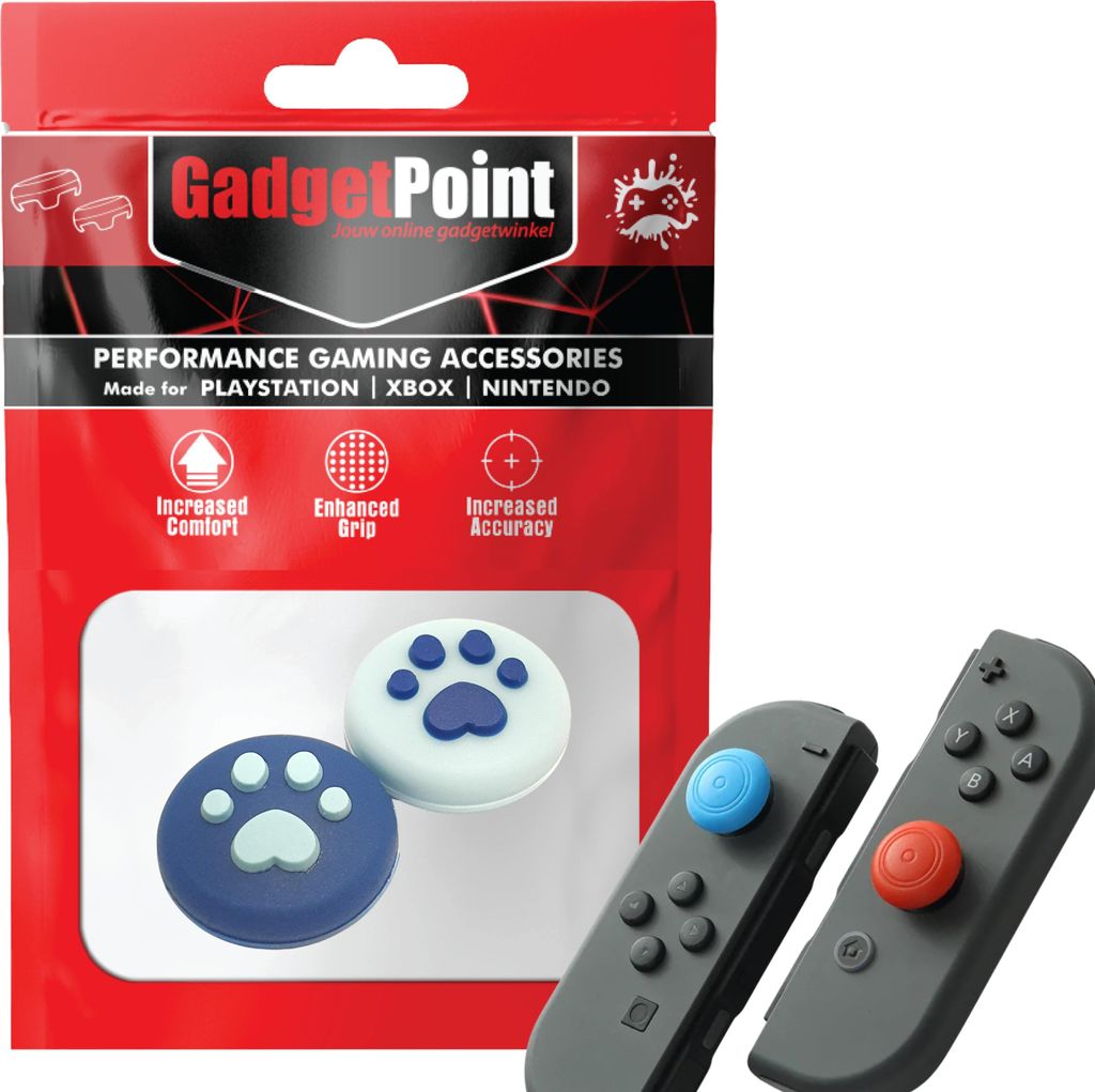 Thumbgrips - Thumb Grips voor Nintendo Switch Joy-Con Controllers - Gaming Thumbgrips - Performance Anti-Slip Thumbsticks - Bescherming Accessoires...