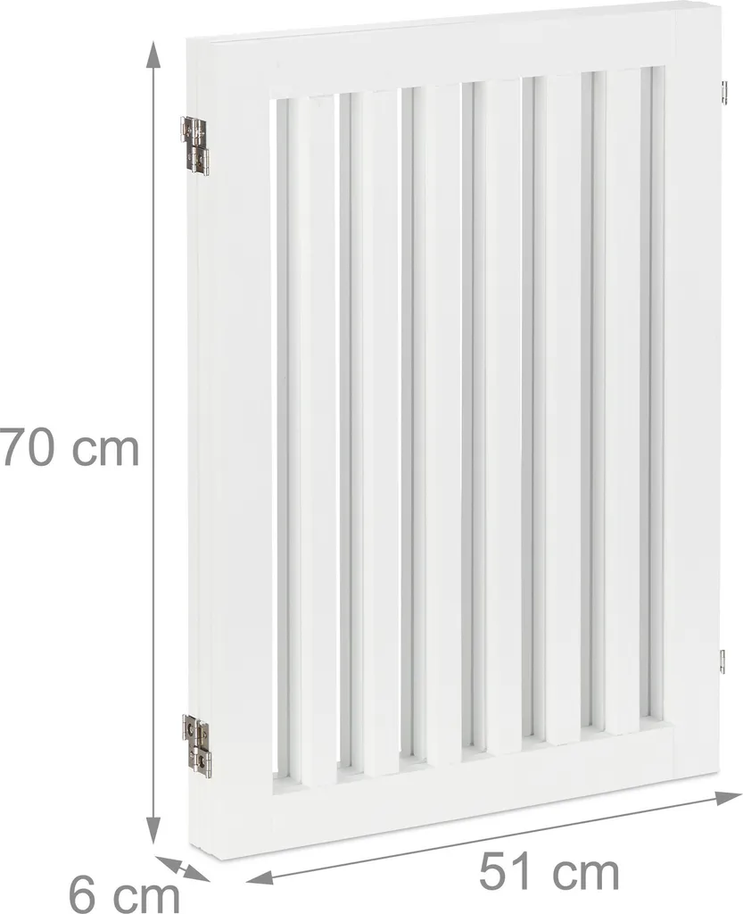Cancelletto Sicurezza Relaxdays 70 cm - Barriera Estensibile per Scale - 5