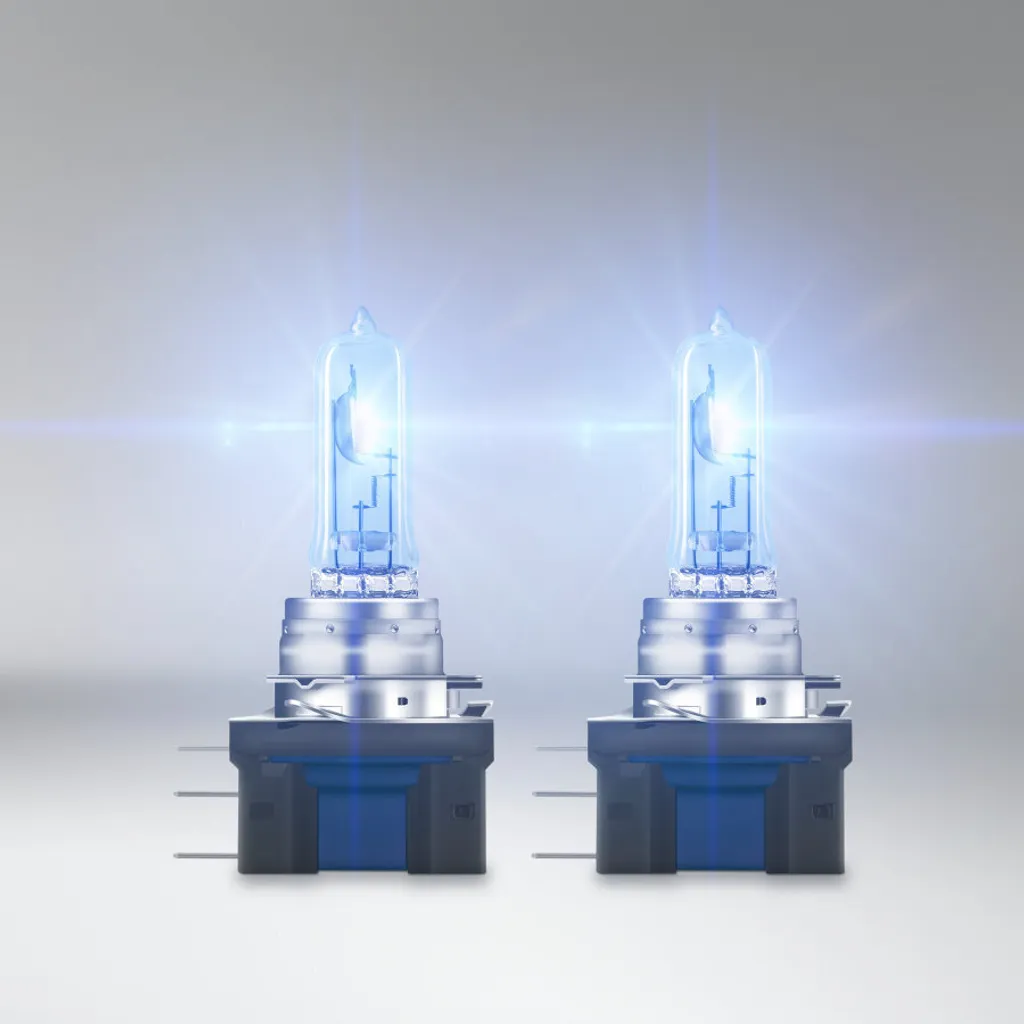 Pack ampoule H15 halogène OSRAM Cool Blue éclairage blanc pour auto - 2