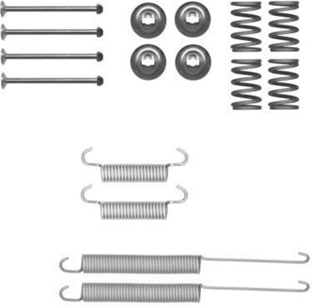 TEXTAR Zubehörsatz Bremsbacken 97032800 Hinten für VW Amarok Pickup (2HA, 2HB, S1B, S6B, S7A, S7B) 0,132kg
