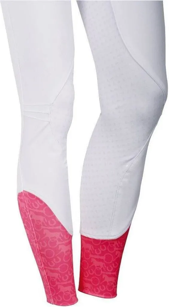 Pantalon de cheval femme anti-glisse silicone Harrys Horse blanc 40