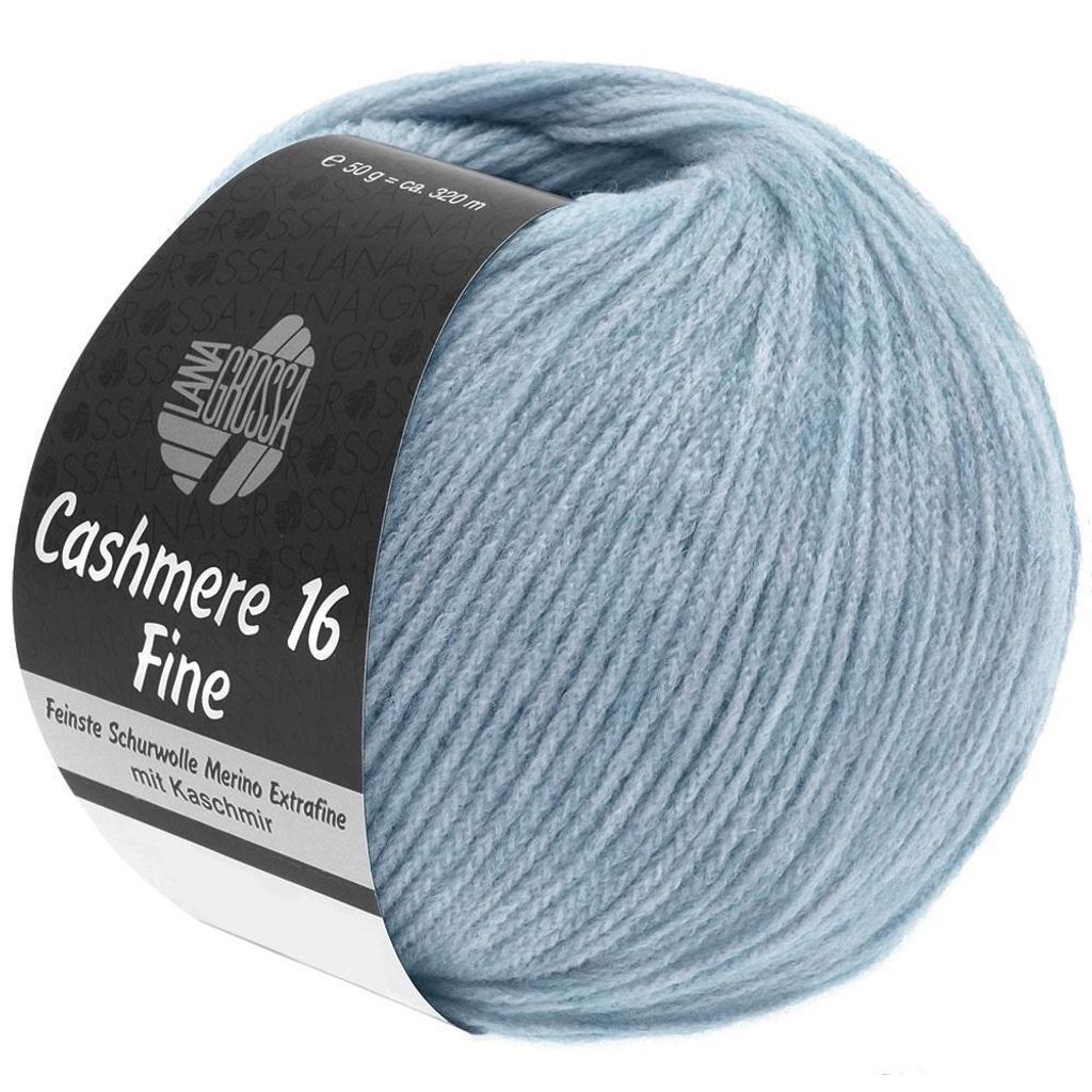 Lana Grossa - Cashmere 16 Fine 0028 hellblau Produktbild 