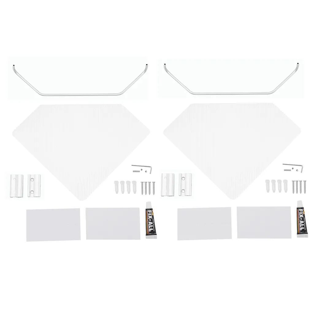 Étagère d'angle de douche sans percer pour optimiser votre rangement - 2