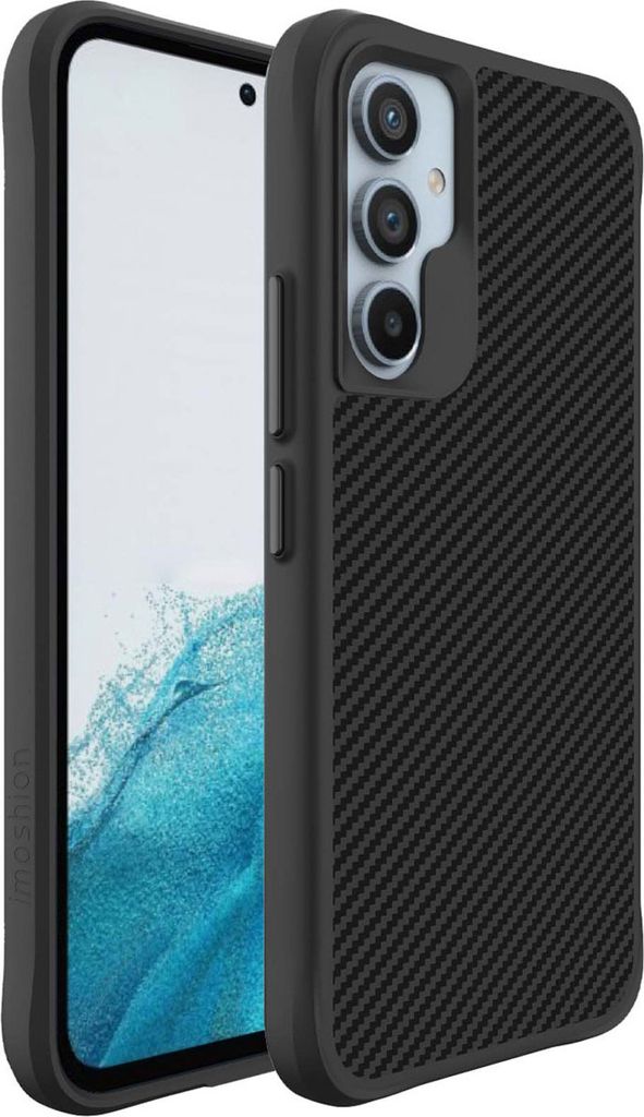 imoshion Rugged Hybrid Carbon Case Samsung Galaxy A54 (5G) - Schwarz