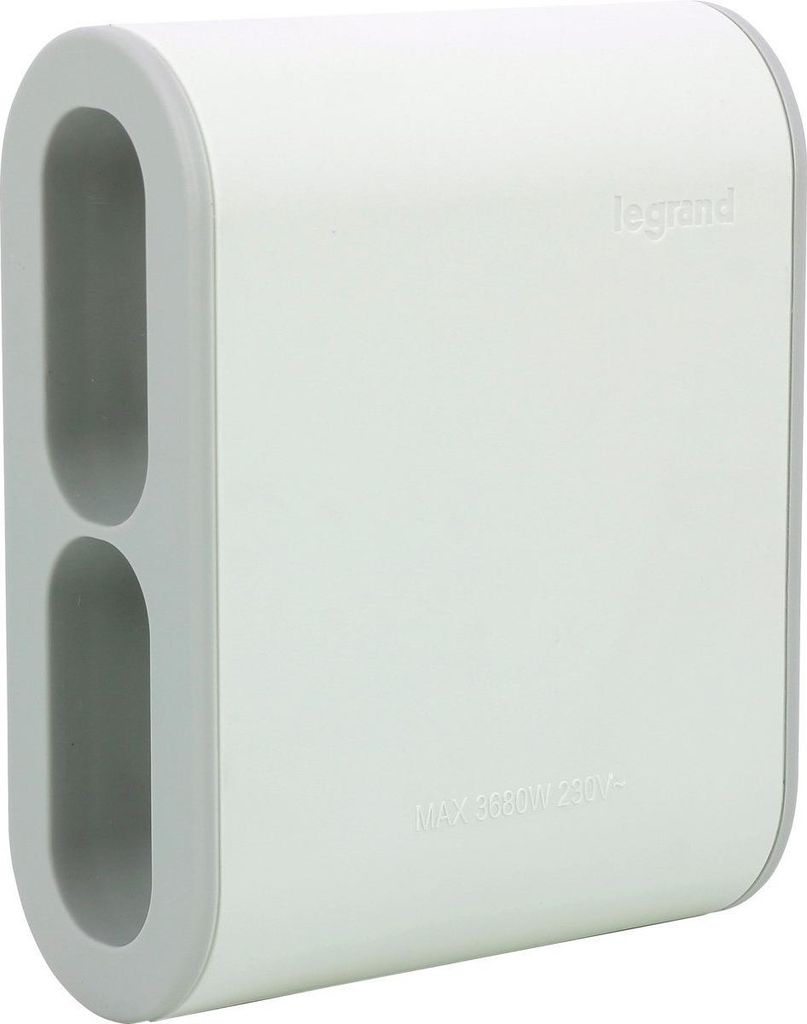 Statischer Adapter 4X2P Legrand - Weiss/Grau Produktbild 