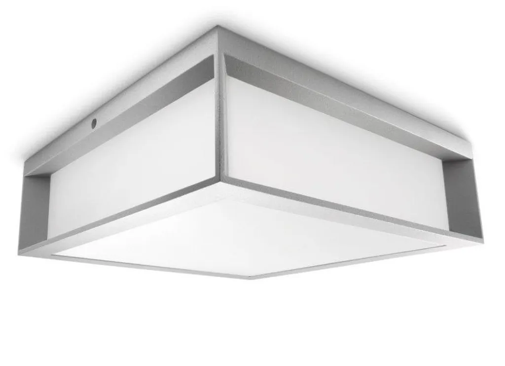 Plafonnier Extérieur Philips Skies IP44 Gris : Anti-Corrosion et Puissant