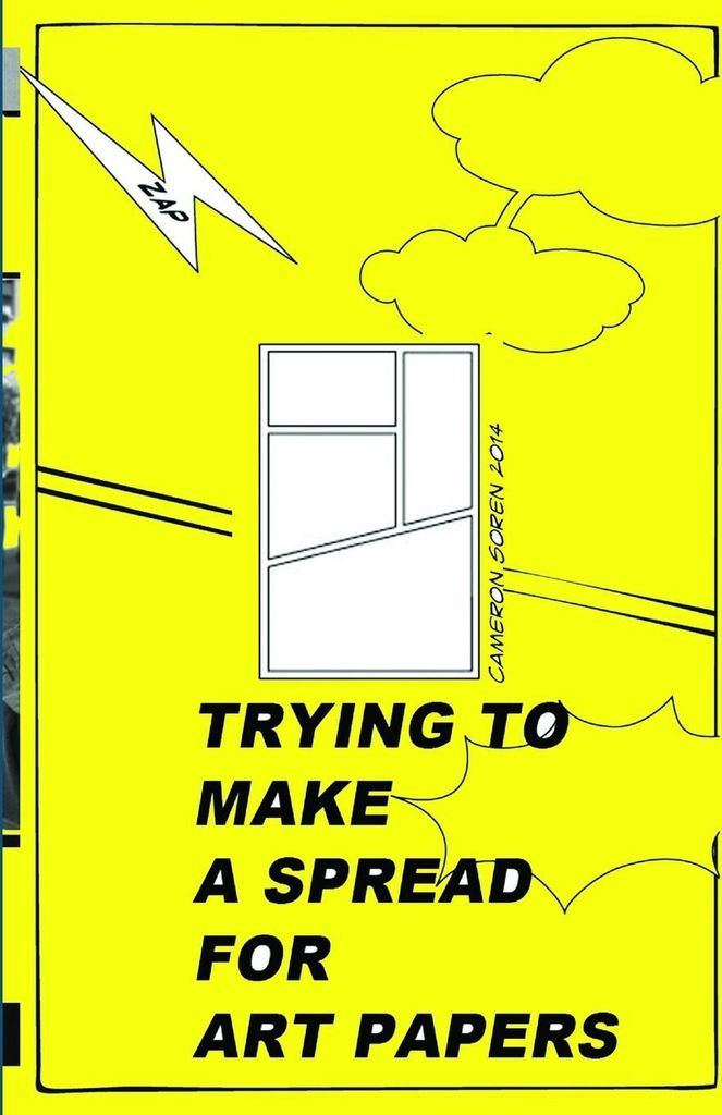 Trying To Make A Spread For Art Papers