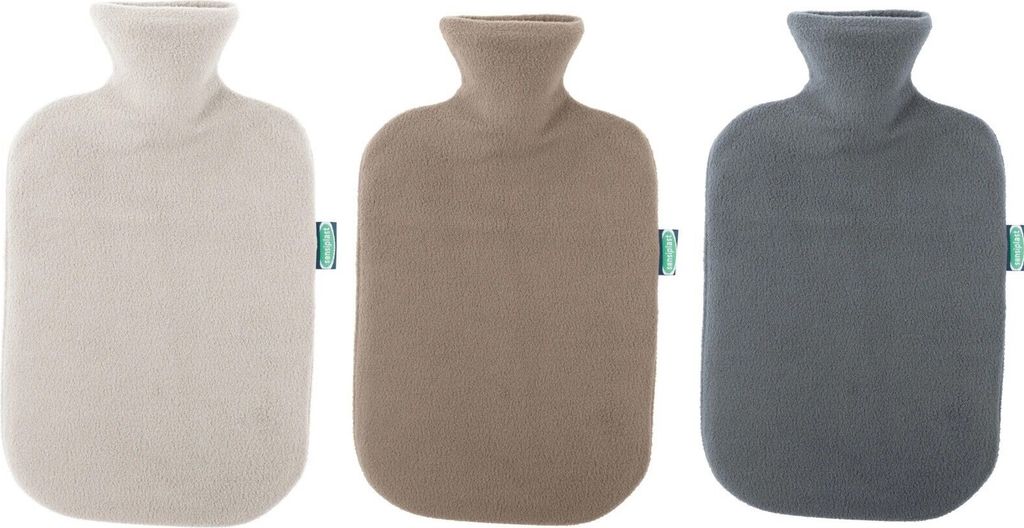 XXL Sensiplast Wärmeflasche mit Bezug Gummi Wärmekissen Produktbild 1