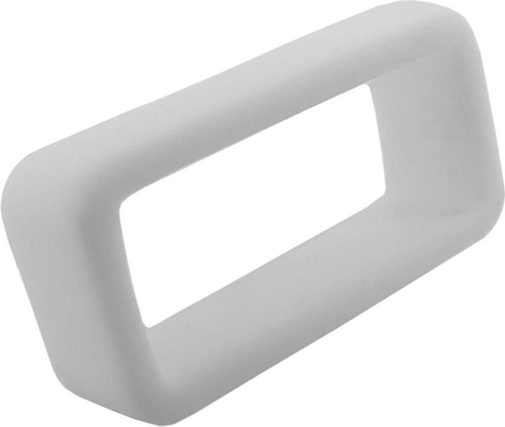 TW STEEL | Schlaufe weiß 20mm für Uhrenarmbänder aus Kautschuk