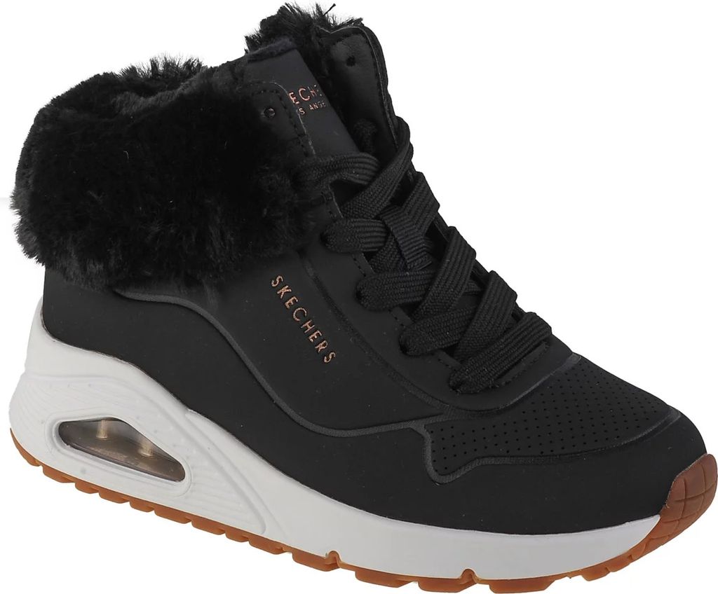 Skechers Uno - Fall Air 310539L-BLK, Winterschuhe, für Mädchen, Schwarz