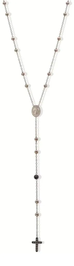 Collier croix Essential LJ2757 plaqué or jaune résistant et brillant