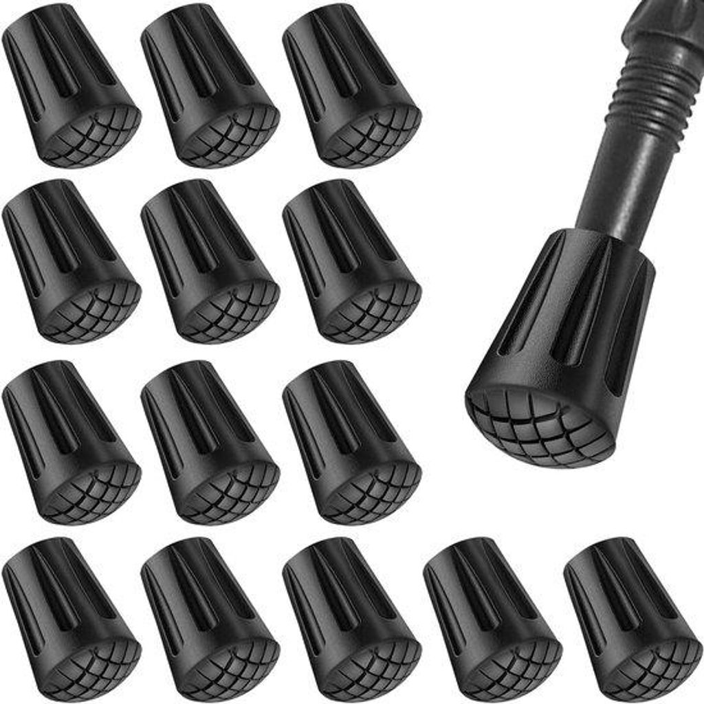 Gummifuß 12mm für Nordic Walking Stöcke