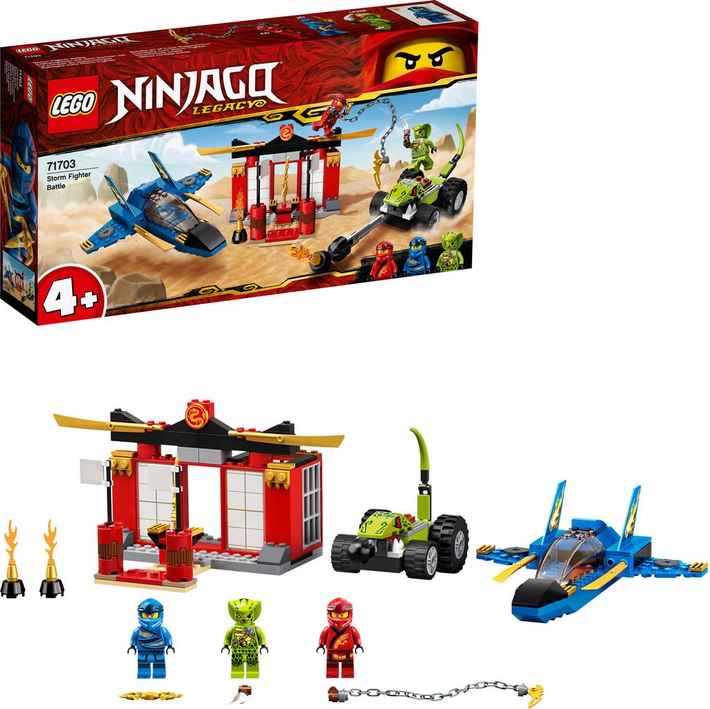 LEGO® NINJAGO 71703 Kräftemessen mit dem Donner-Jet Produktbild 
