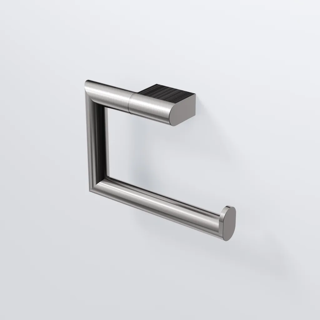 Steinberg Serie 480 Porta Carta Igienica Gunmetal Spazzolato 4802800BGM - 2