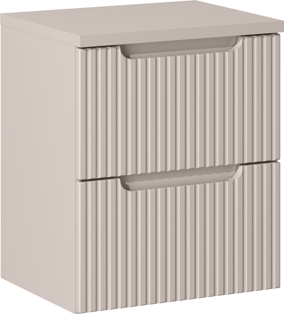 Waschtischunterschrank 50cm, kaschmir, NEWPORT-56-CASHMERE