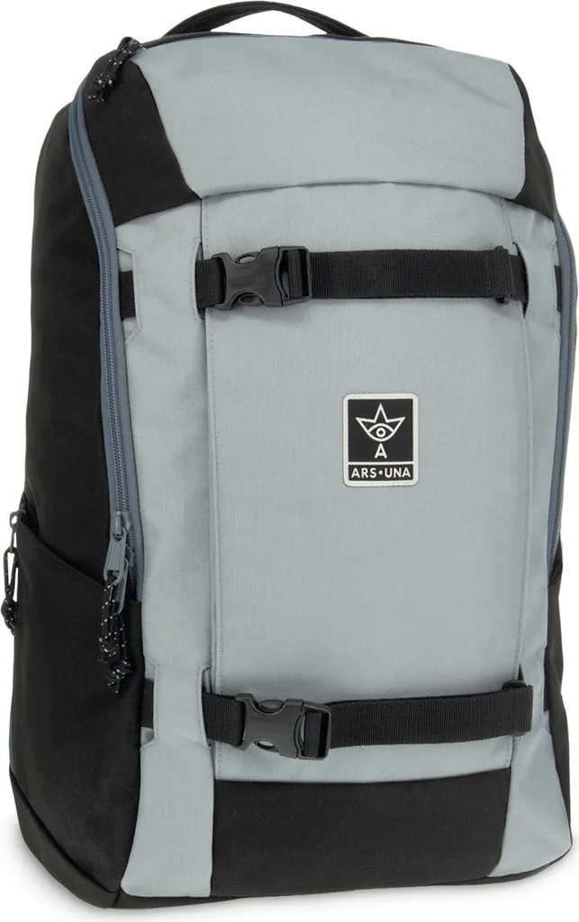 Sac à Dos Ash AU15 Ars Una Gris-Noir avec Dos Rembourré Confortable