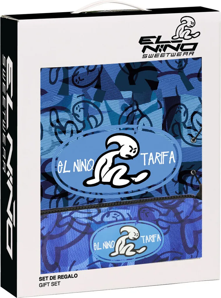 Set Scrittura El Niño Roller 2 Pezzi: Regalo Creativo Blue & Black