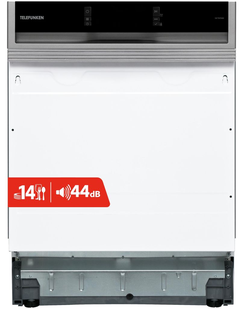 Telefunken Geschirrspüler 60 cm teilintegrierbar | Einbau Produktbild 