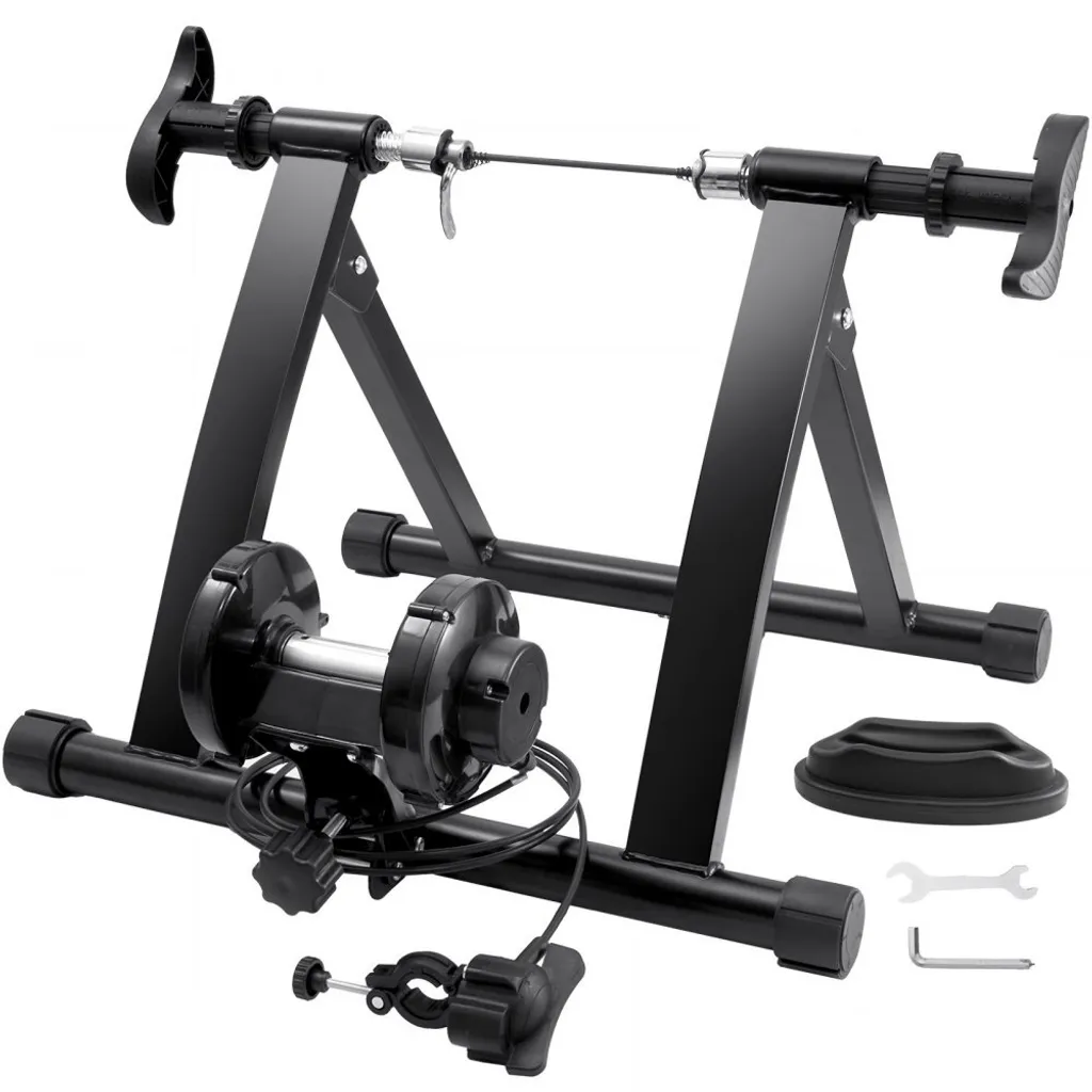 Home trainer vélo magnétique silencieux pour entraînement à la maison