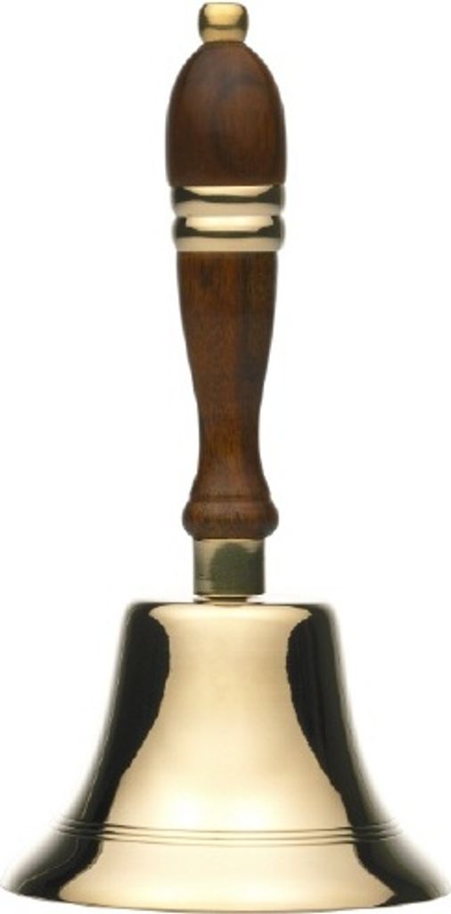 Glocke, Altarglocke mit Holzgriff 23 cm Höhe