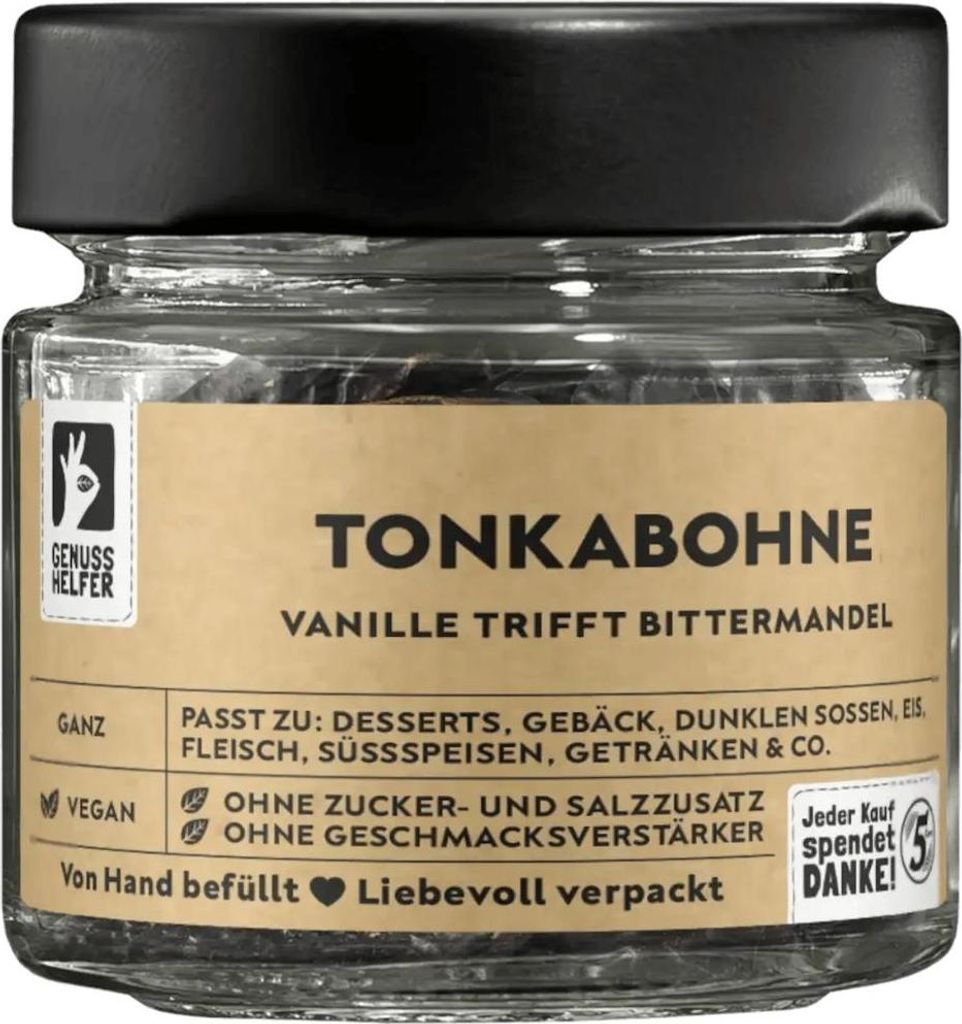 Tonkabohnen, ganz, lecker für exotische Gerichte und süße Produktbild 