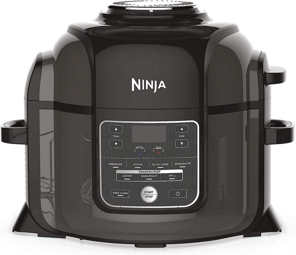 NINJA Multikocher Foodi 7in1 Multikocher 6L Schnellkochtopf Heißluftfritteuse Air fryer, 1460,00 W ,mit Fritteuse, Elektrisch, Ohne Öl, Air,