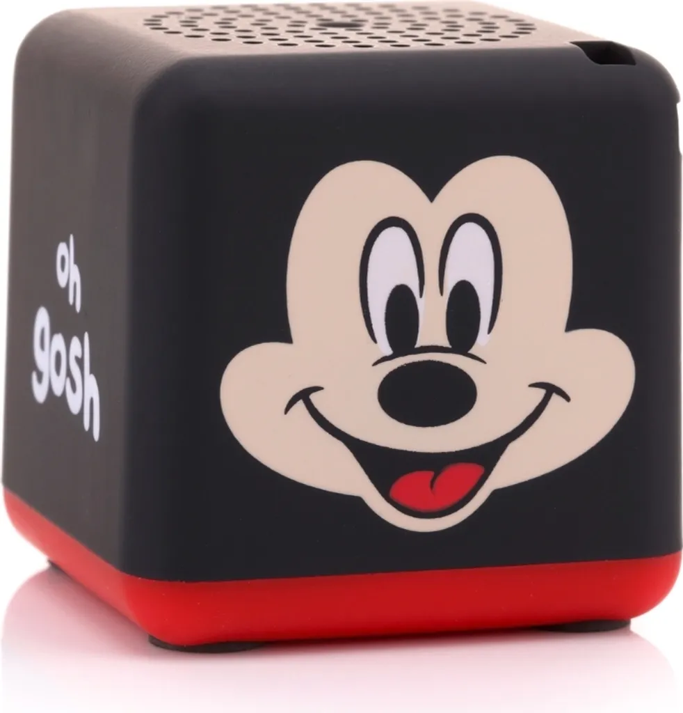 Bitty Boomers Disney Mickey Mouse: Mini Altoparlante Bluetooth Cubo