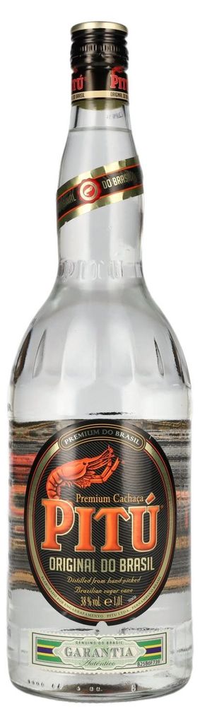 Pitu Premium do Brasil Cachaça 38% Vol. (1x1l Flasche) Produktbild 