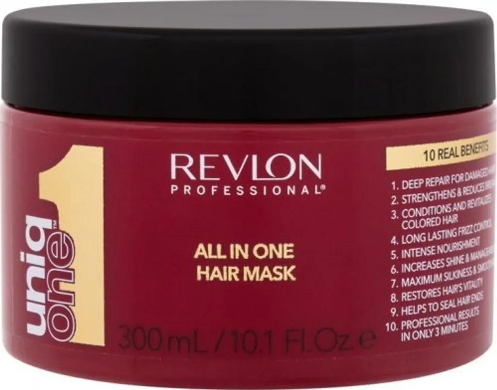 Masque Revlon UniqONE Super10r Vegan Contre Cheveux Cassants 300ml