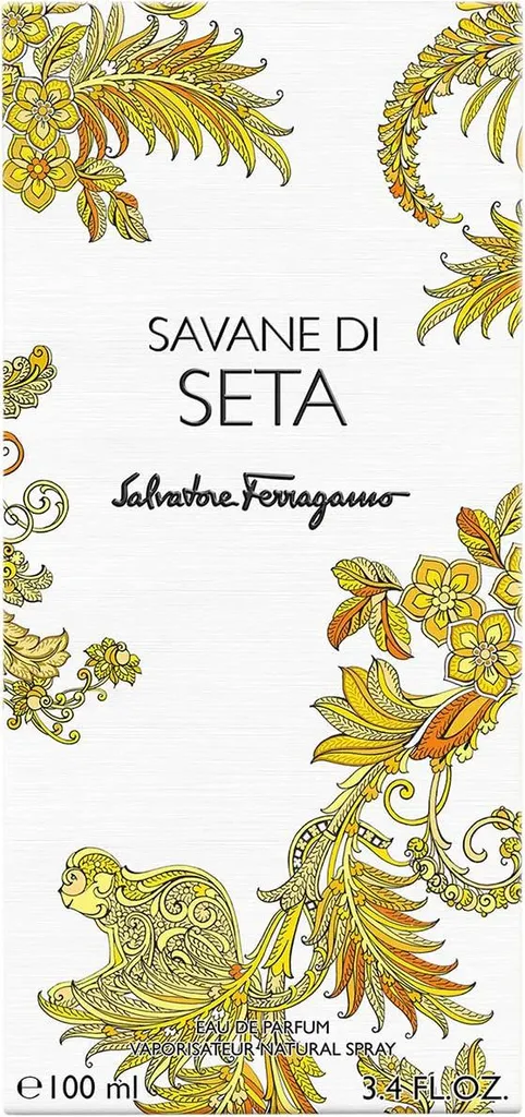 Savane Di Seta Ferragamo Eau de Parfum 100ml aux Notes d'Iris et Santal