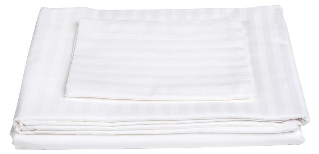 Bettwäsche - Bettbezug - Weiß - 200x200cm - Hotels Produktbild 