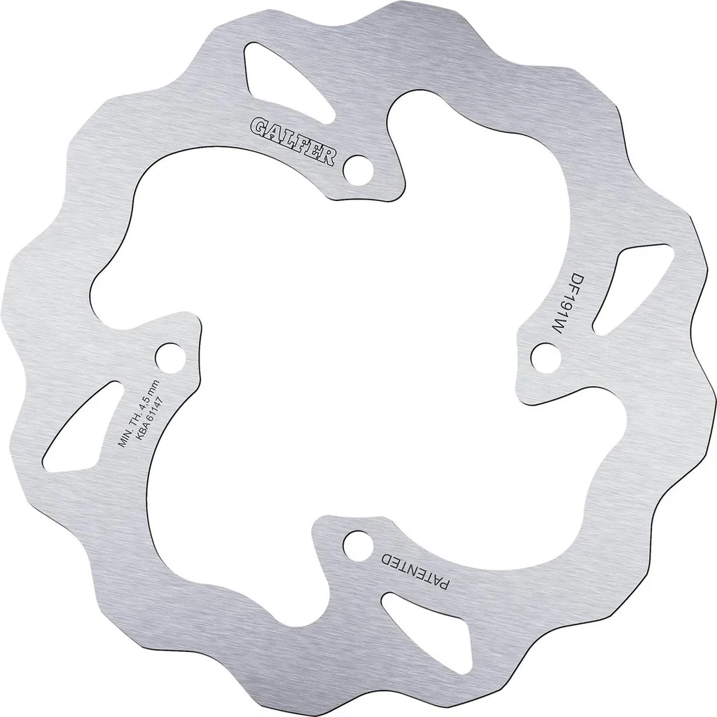 Disque de frein routier Galfer Wave Starr fixe pour moto de tourisme
