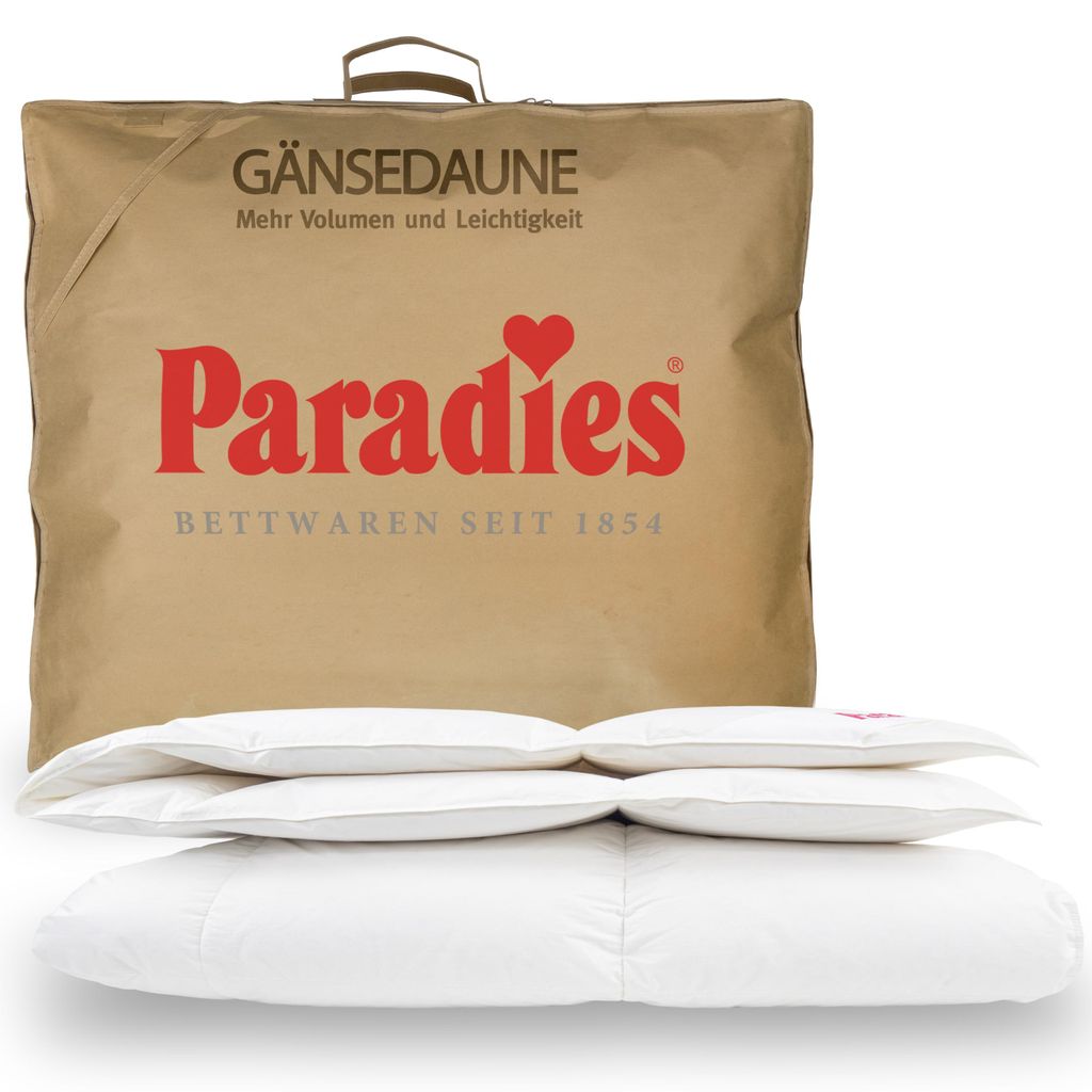 Paradies Daunendecke 135x200 cm Sommerdecke "Gabi 90" Produktbild 