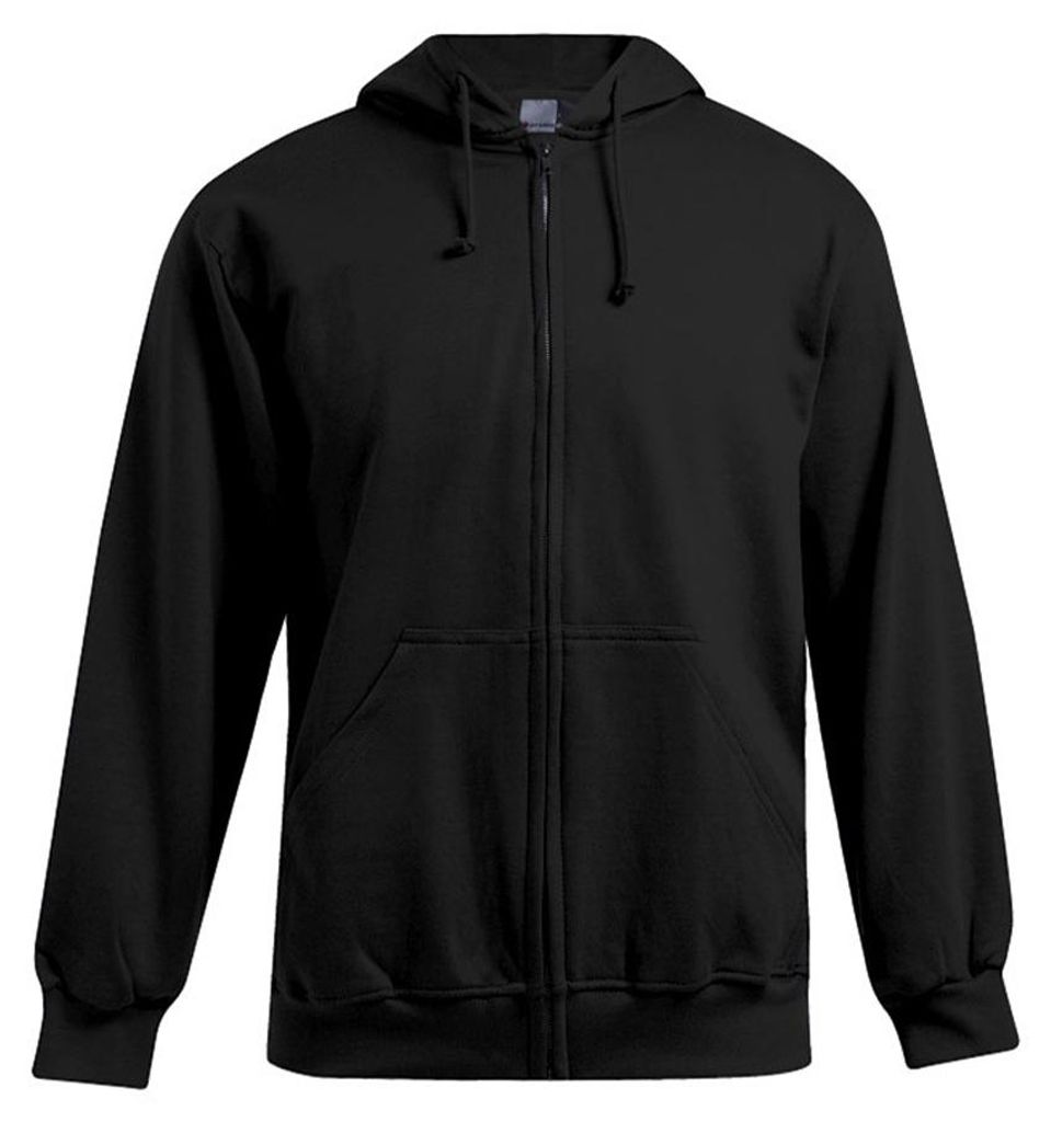 Promodoro - Kapuzenpullover Mit Reißverschluss für Herren LT2646 (XL) (Schwarz)