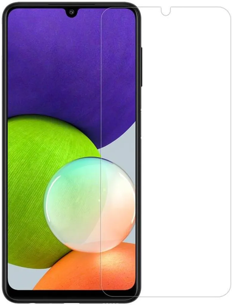 Vetro Nillkin Galaxy A22 4G - Durezza 9H Anti-Graffio 2.5D - 5